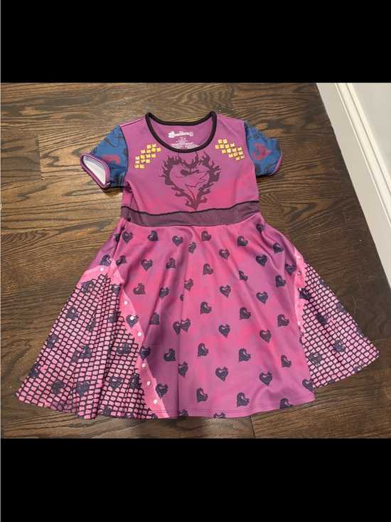 Other - Girls Purple Heart Print Costume Dress